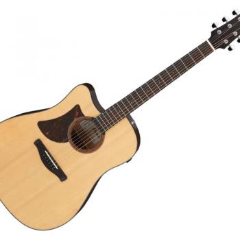 Ibanez AAD170CE-LGS Left-Handed Acoustic Electric Guitar - Natural Low Gloss
