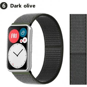 Correa de nailon para reloj Huawei, accesorio de repuesto resistente y cómodo para Smartwatch Huawei
