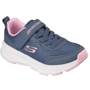 Zapatillas Casual Niña Skechers Edgeride Smooth Journey Azul Navy/Lavanda, Talla 30, Lavables en Máquina