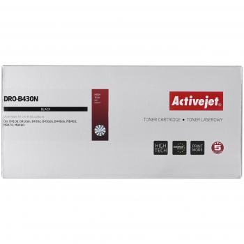 Activejet Tambor DRO-B430N (repuesto de alta calidad para impresoras OKI, rendimiento de 25000 páginas en color negro)