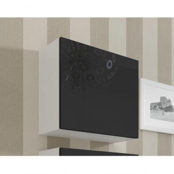 Cama WIK VIGO b/cz armario para el salón Armario de almacenaje Square cabinet vigo 50/50/30 white/black gloss