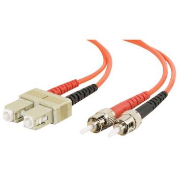 Cable de Fibra Óptica Multimodo Duplex 5m ST/SC LSZH 62.5/125