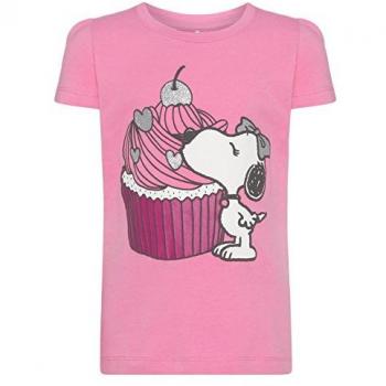 NAME IT Camiseta NMFSNOOPY Rosa 104 Rosa
