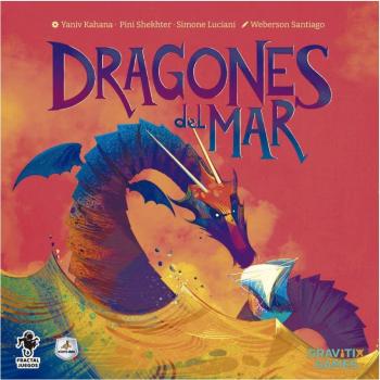 Juego de mesa Dragones del Mar - Maldito Games, juego de estrategia y aventura, para 2 a 4 jugadores, duración de 60 a 120 minutos, recomendado para mayores de 14 años