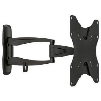Soporte de pared para TV Munari SP312 Negro hasta 42 (106,7 cm) con rotación de 180° y dos articulaciones