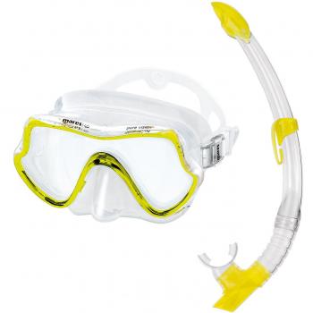 Mares Pure Vision - Set de Buceo, Color Amarillo, Talla única