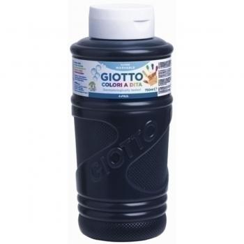 Pintura para Dedos Giotto Be-Bè 750ml Color Negro