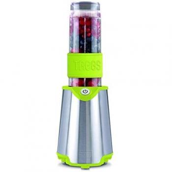 Trebs 99331 Smoothie to Go Licuadora y vaso con mango de protección de deslizamiento, 2 x 570 ml