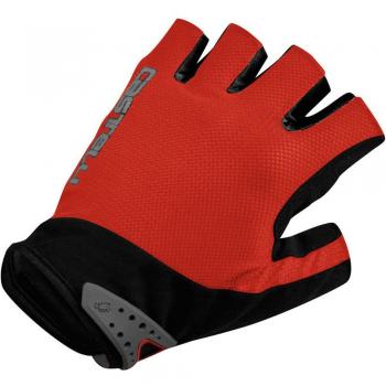 Castelli - S.Uno Glove, color rojo,negro, talla S