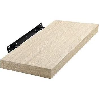 EUGAD Estante Flotante de Pared Retro Estantería de Pared Madera Colgar Libro CD para Salon Dormitorio 60cm Sonoma Roble 0051QJ