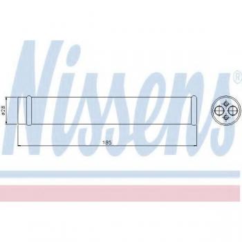 Filtro deshidratante NISSENS 95367 para aire acondicionado