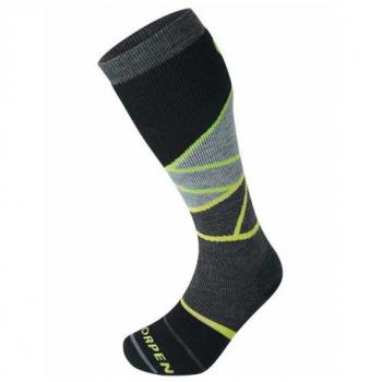 Calcetines Largos Lorpen S2 Eco para Esquí Negro Gris Talla L (8.5-12 UK)