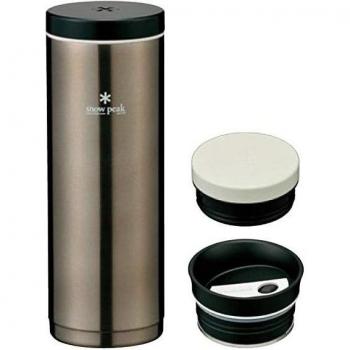 Snow Peak System Bottle 500 Dark Silver