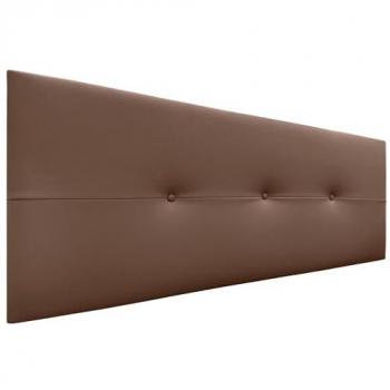 Cabecero de Cama Tapizado en Polipiel AQUALINE Pro 135x50cm - Color Arcilla (para camas 120/135/140)