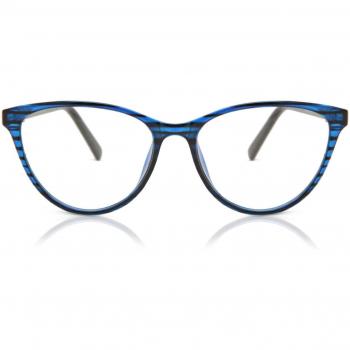 Cat Eye Armazón Completo Plástico Azules Gafas Recetadas para Mujer - Gafas Anti-Azules - SmartBuy Collection