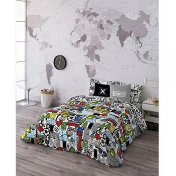Munich Funda nórdica Reversible Icons Colours Cama 135 cm