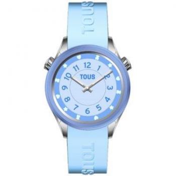 Reloj Tous Mini Self Time 200358052 silicona azul