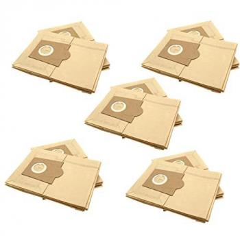 50x Bolsa de Papel Compatible con Aspiradoras Siemens Synchropower, XXL, Z3.0, Technopower, Z4.0, Z5.0 - 24,5 cm x 18 cm - Vhbw