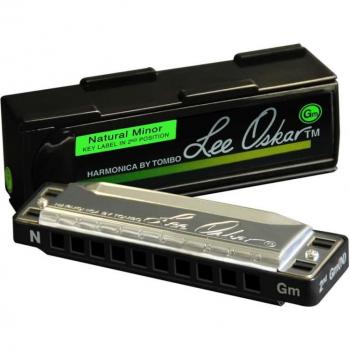 Lee Oskar Natural Minor Harmonica in C - 10 Hole Diatonic Blues Harmonica