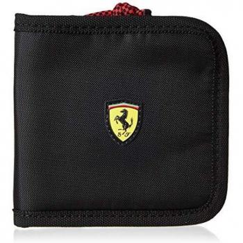Puma Ferrari Fanwear Wallet, Monedero Unisex Adulto, Black