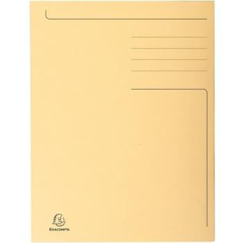 100 Subcarpetas 3 solapas Forever® impresas - Exacompta 449002E - 280 g/m2 Crema