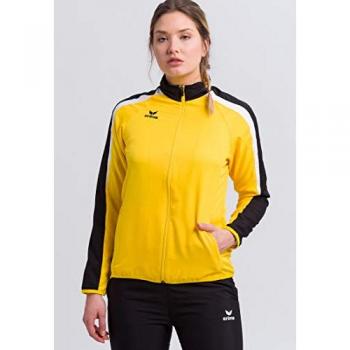 Erima Chaqueta Liga 2.0 - Chaqueta de presentación para mujer, diseño moderno, fabricada con materiales ligeros y transpirables, cierre frontal con cremallera, puños elásticos, bolsillos laterales con cremall