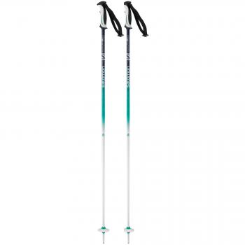 Salomon Arctic Palos de esquí, Mujer, Blanco/Púrpura / Azul, 105
