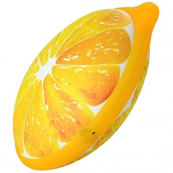 2-en-1 función: Calientamanos recargable de doble caras con forma de fruta y 3000mAH batería externa portátil Litio Polímero con USB