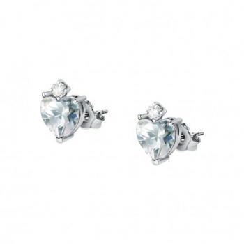 Pendientes de Mujer en Plata 925, Circonitas, Colección Tesori Corazón - SAIW162