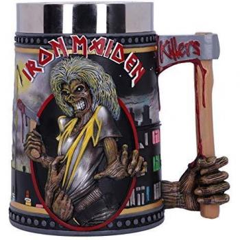 Jarro Pintado a Mano Licencia Oficial Iron Maiden The Killers 15.5 cm Poliresina