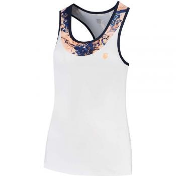Camiseta de Tirantes K-Swiss Hypercourt 3 para Mujeres - Blanco, Multicolor