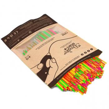 Filamento 3Doodler Start+ PLA Neon - 250g (Rojo fluorescente, Naranja fluorescente, Verde fluorescente, Amarillo fluorescente, Rosa fosforescente)