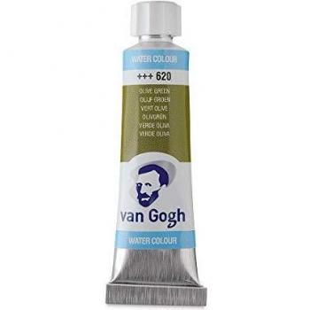 Van Gogh Olive Green Watercolor 10 ml tube by Vangogh