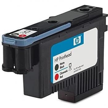 Cabezal de impresión HP DesignJet 73 Mate Negro y Rojo CD949A