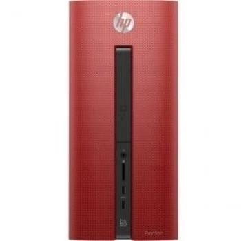 HP Pavilion 550-140ns 3.7GHz i3-4170 Escritorio Rojo - Ordenador de sobremesa