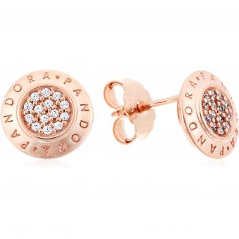 Pandora Pendientes de botón Mujer plata - 280559CZ
