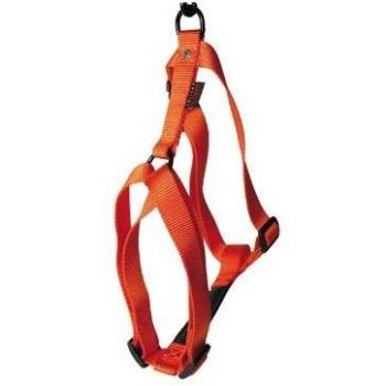 Arnés Confort Ajustable de Nylon para Perro XL Naranja