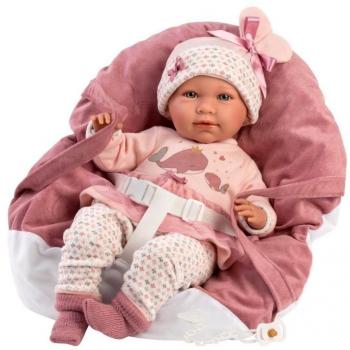 Llorens-Muñeca bebé Llorens Cry RN Mimi 40 cm