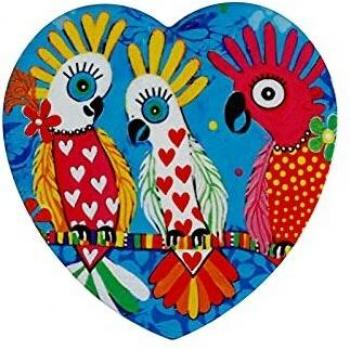 Maxwell & Williams Love Hearts Chatter 10cm Ceramic Coaster