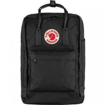 Fjallraven Kanken Laptop 17in Pack, Black, One Size, F23525-550-One Size