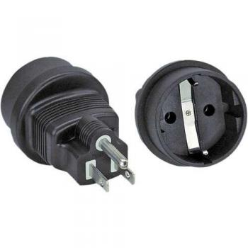 Adaptador de Viaje USA a Conector de Seguridad InLine 16705