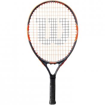 Wilson Burn Team Raqueta, Unisex niños, Naranja/Gris, 21