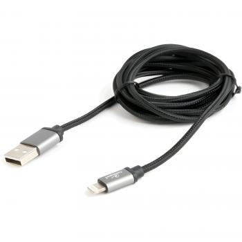 Cable de teléfono móvil Gembird CCB-MUSB2B-AMLM-6 con conectores metálicos, 1,8 m