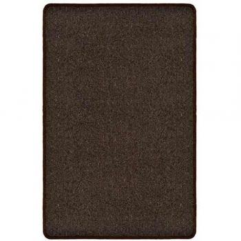 vidaXL Alfombra de Nudo 120x180cm Marrón Felpudo Decoración para Hogar Casa
