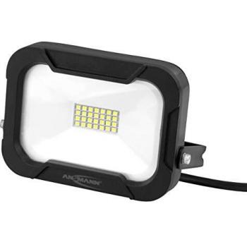 Ansmann - Foco de pared (10 W), color negro