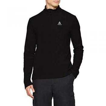 Odlo Bernina Jersey para Hombre, Hombre, 592852, Negro, FR : L