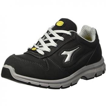 Diadora - Run Esd Low S3, zapatos de trabajo Unisex adulto, Negro