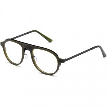 Italia Independent II 5361 030.009 Men's Eyeglasses Green Size 49 - Blue Light Block Available (Frame Only)