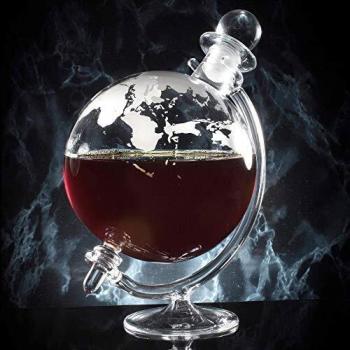 Jeray Mixology Globe en verre à Whisky Carafe à décanter avec support