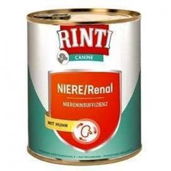 RINTI Canine Riñón/Renal con pollo 800 g - Pack económico: 24 x 800 g